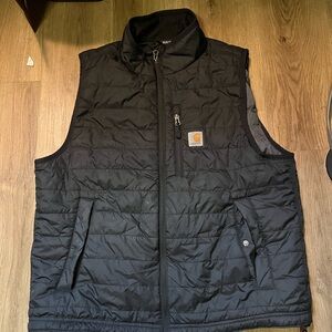 Carhartt Men's Dark Quilted Vest